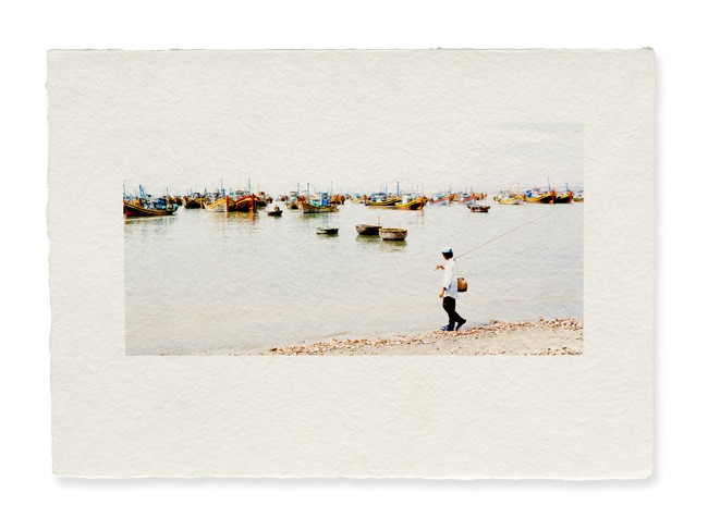 Tirage photo sur Awagami Bizan white medium 200g, impression photo papier japonais © Yvon HAZE